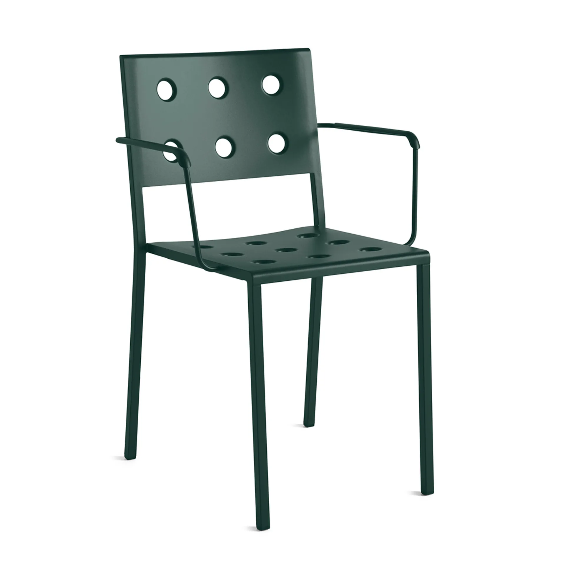 Balcony Dining Armchair, Dark forest HAY