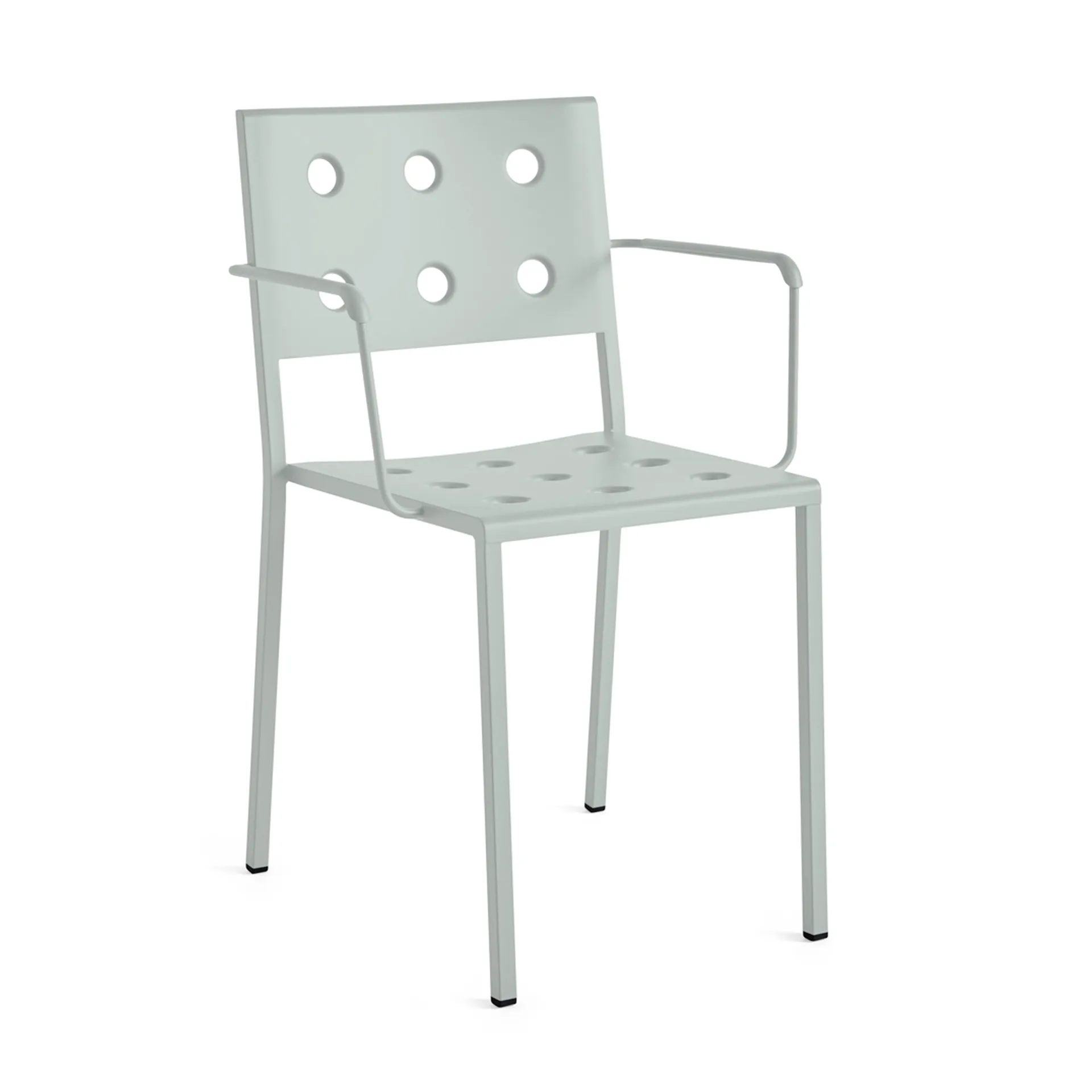 Balcony Dining Armchair, Desert green HAY