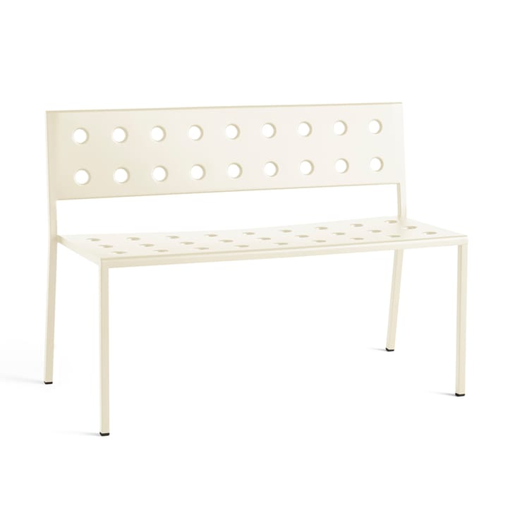 Balcony Dining bench 114x52 cm - Chalk beige - HAY