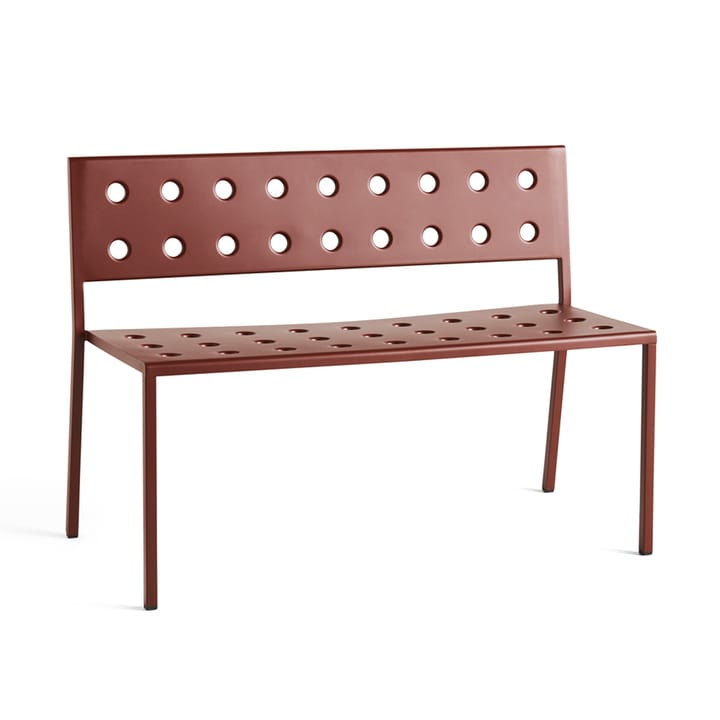 Balcony Dining bench 114x52 cm - Iron red - HAY