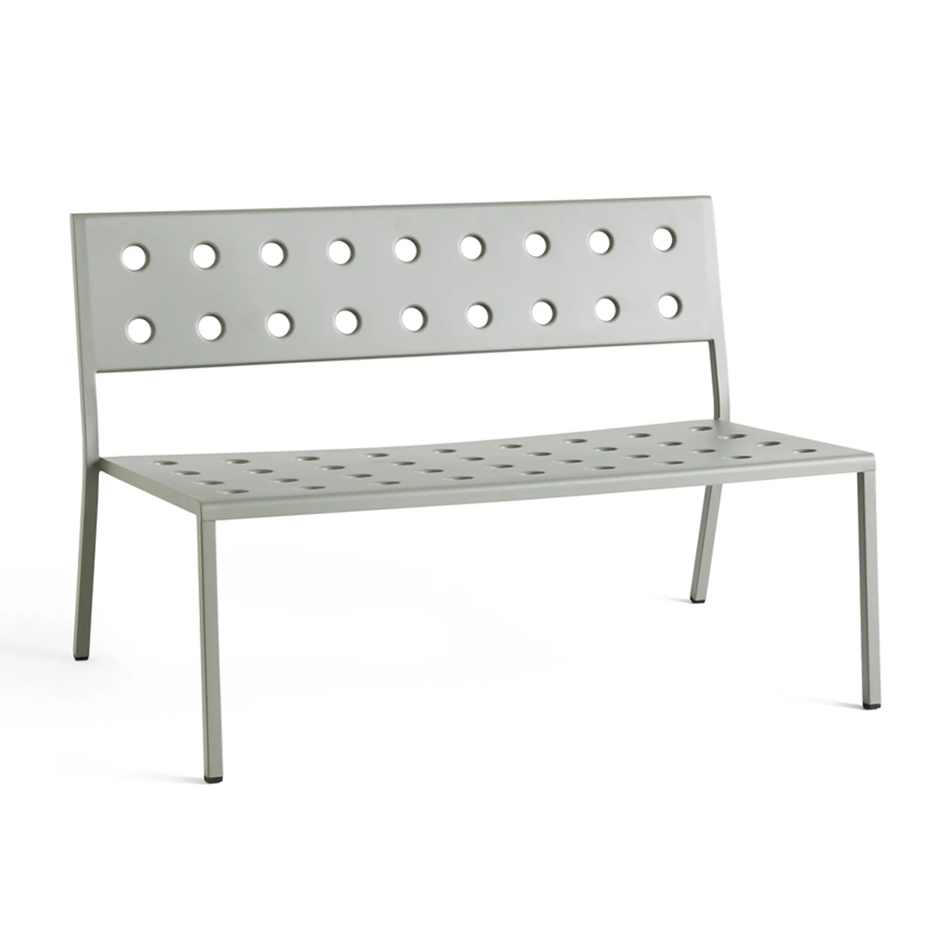 Balcony Lounge bench 113.5x69 cm, Desert green HAY