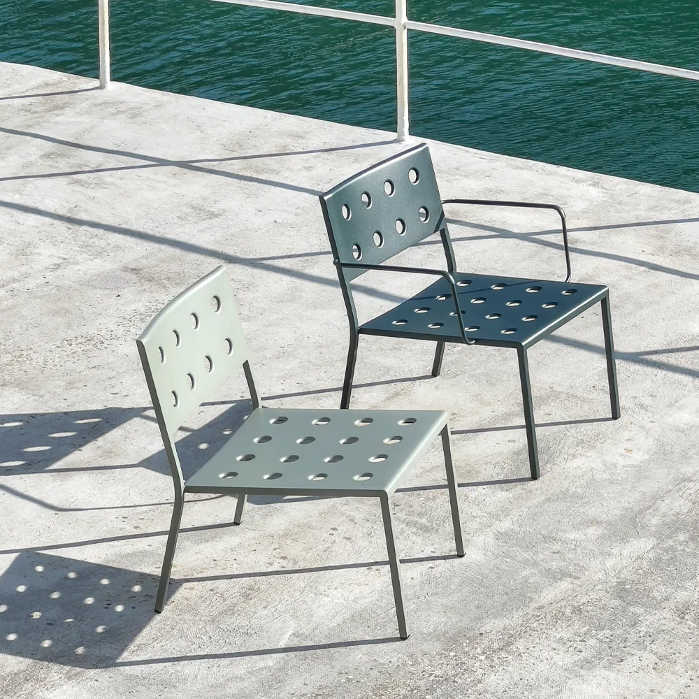 Balcony lounge chair, Anthracite HAY