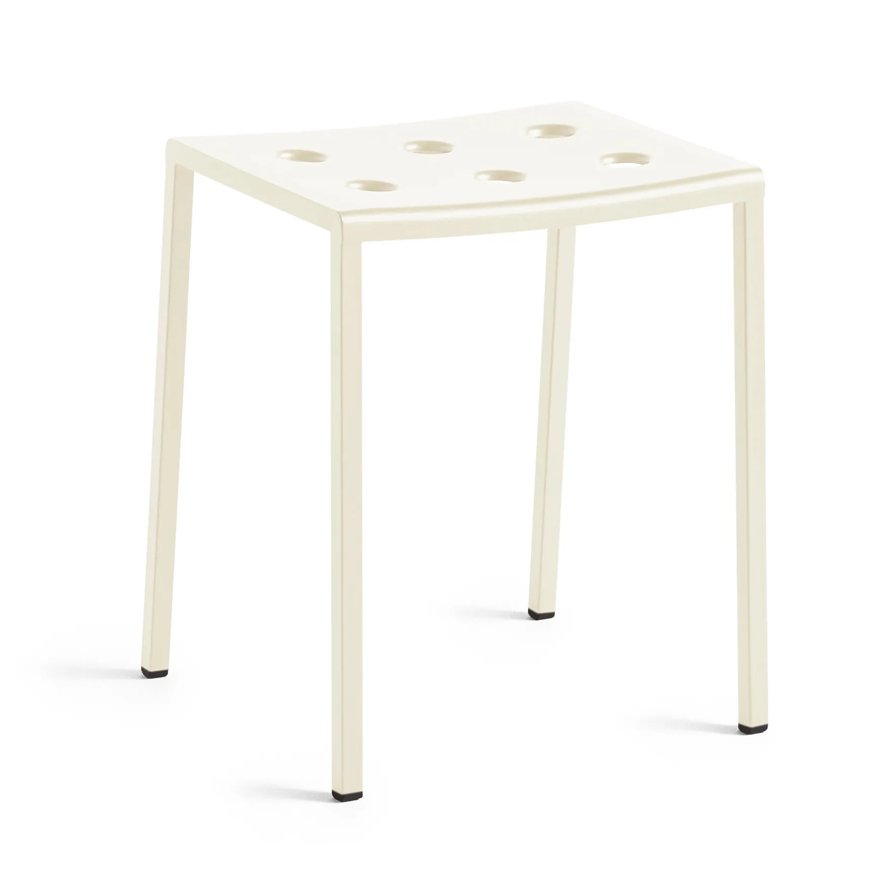 Balcony stool 46 cm, Chalk beige HAY