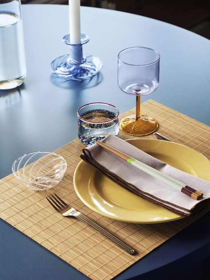 Bamboo placemat 31x44 cm 2-pack - Natural colour - HAY