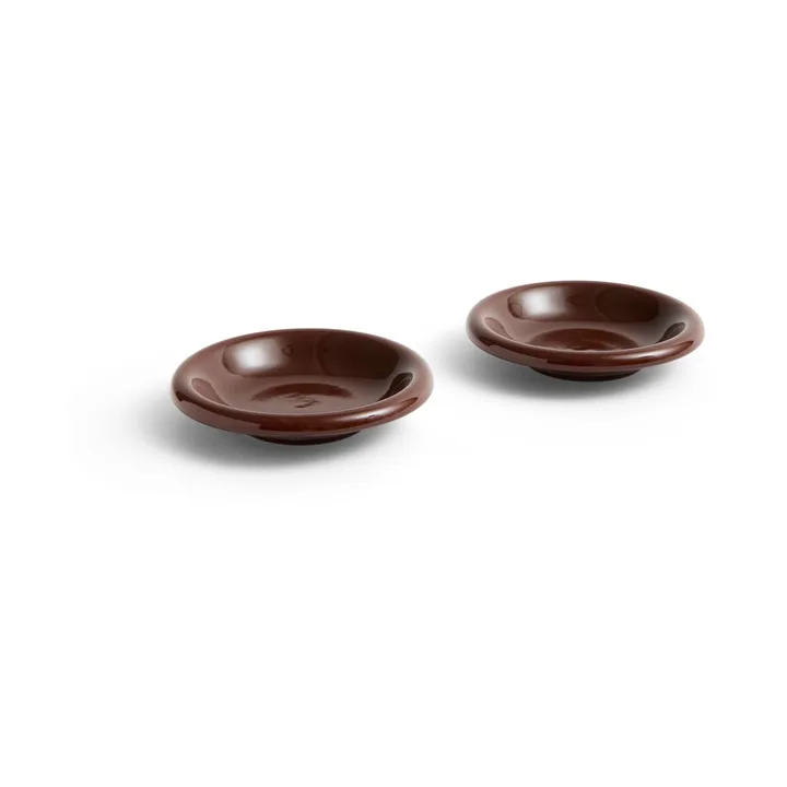 Barro bowl Ø20 cm 2-pack - Burgundy, Ø20 cm 2-pack - HAY