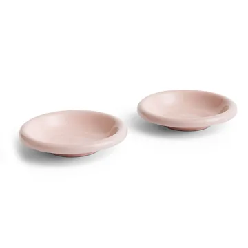 Barro bowl Ø20 cm 2-pack - Pink - HAY