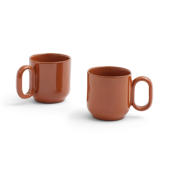 Barro mug 2-pack - Natural - HAY
