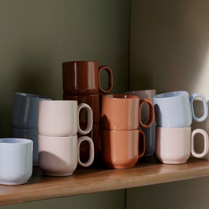 Barro mug 2-pack - Pink - HAY