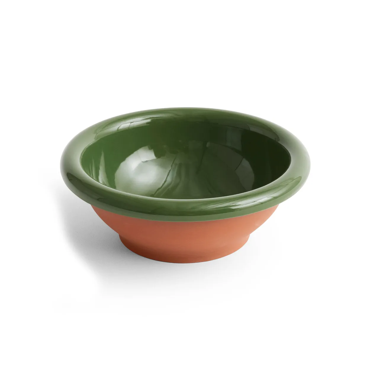 HAY Barro salad bowl small o21 cm Green | Scandinavian Design | Salad bowls | Green