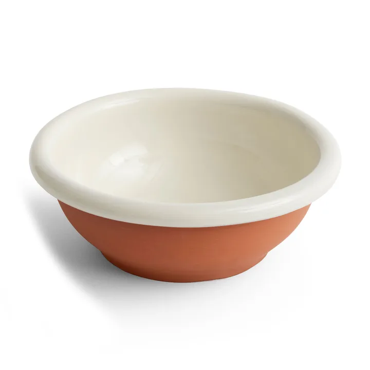 Barro salad bowl small Ø21 cm - Off-white - HAY