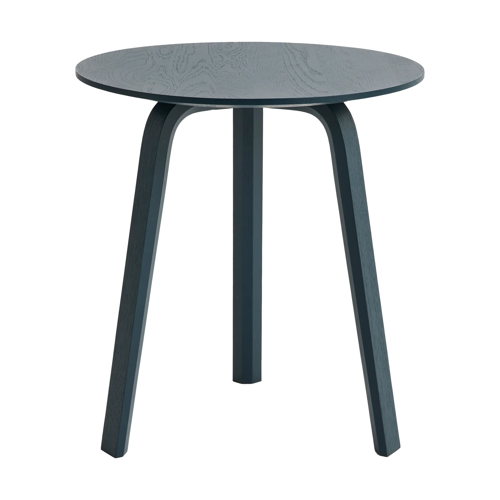 Bella coffee table, Blue charcoal, Ø45x49 cm HAY
