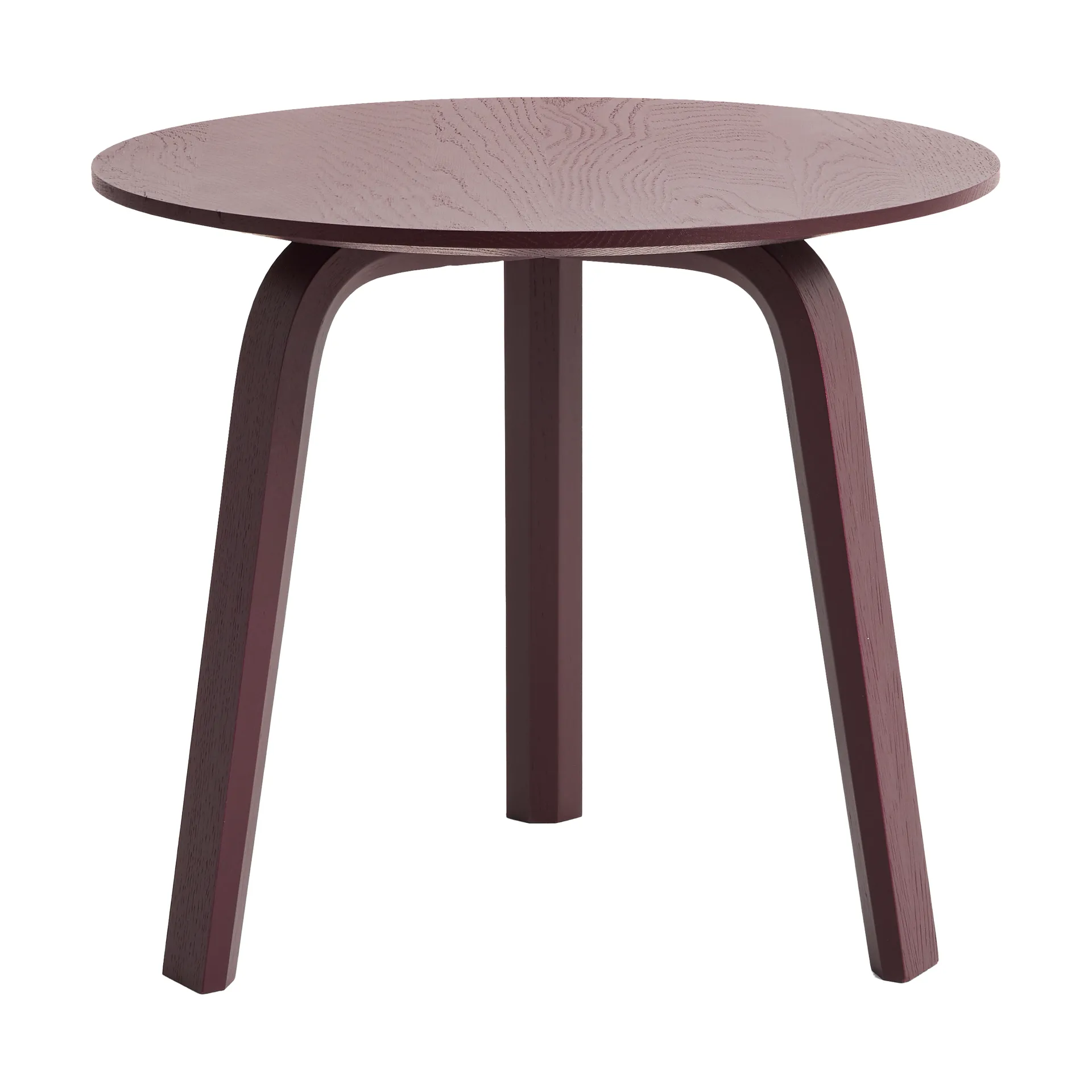 Bella coffee table, Dark bordeaux, Ø45x39 cm HAY