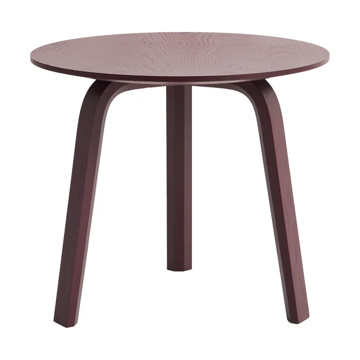 Bella coffee table - Dark bordeaux, Ø45x39 cm - HAY