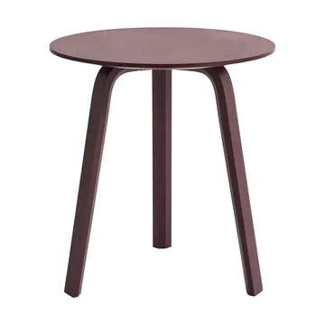 Bella coffee table - Dark bordeaux, Ø45x49 cm - HAY