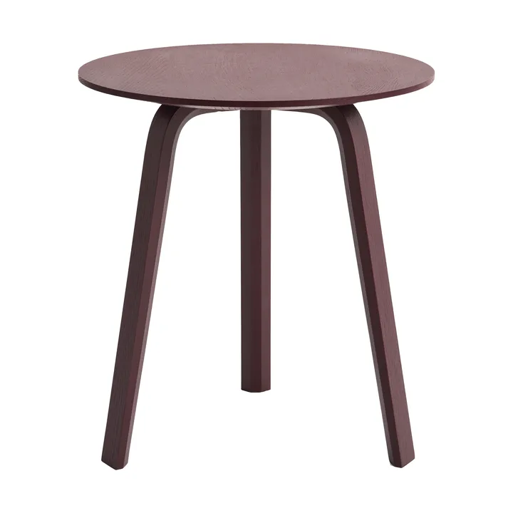 Bella coffee table - Dark bordeaux, Ø45x49 cm - HAY