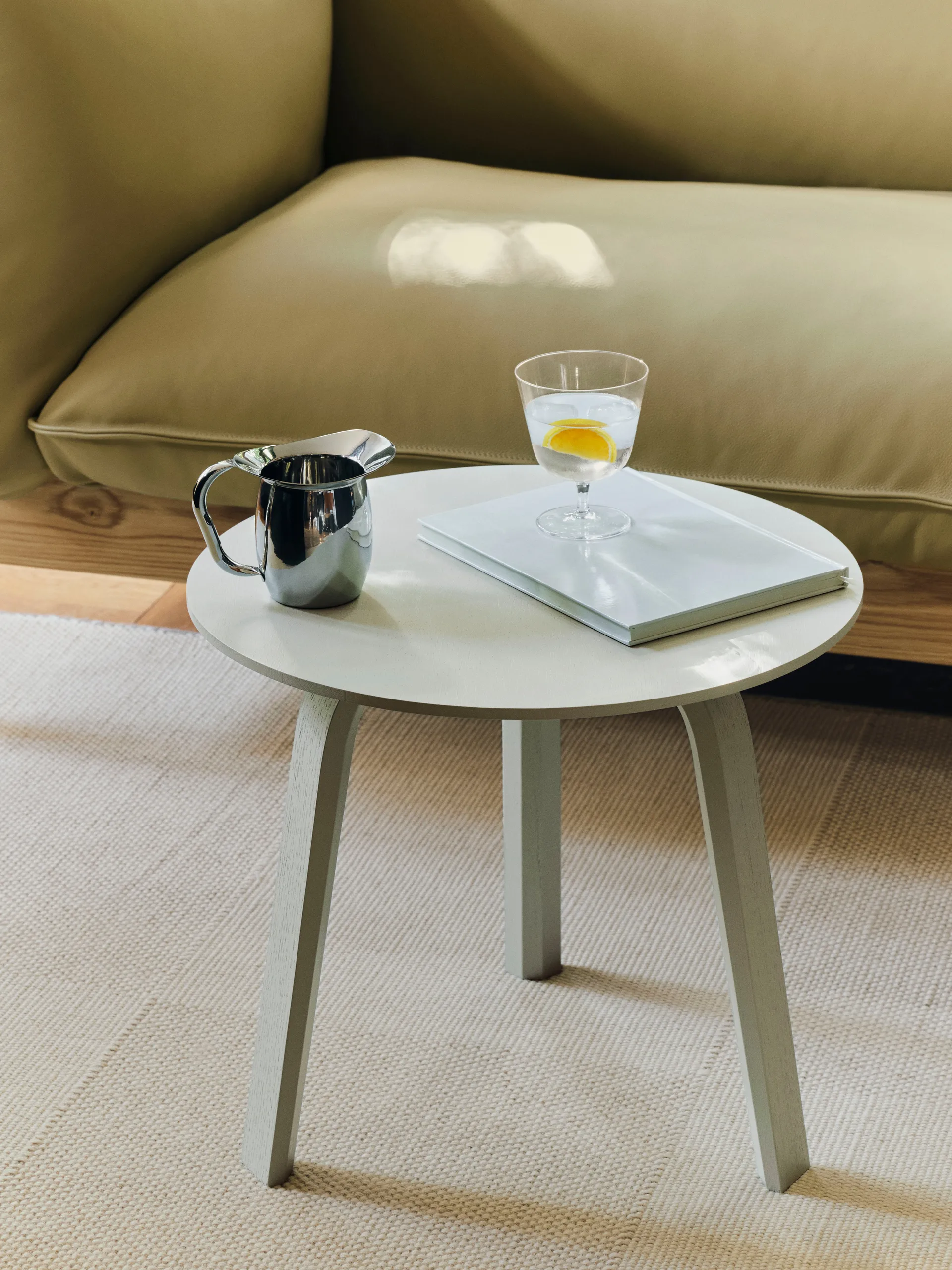 Bella coffee table, Eucalyptus water, Ø45x39 cm HAY