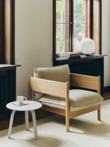 Bella coffee table - Eucalyptus water, Ø45x39 cm - HAY