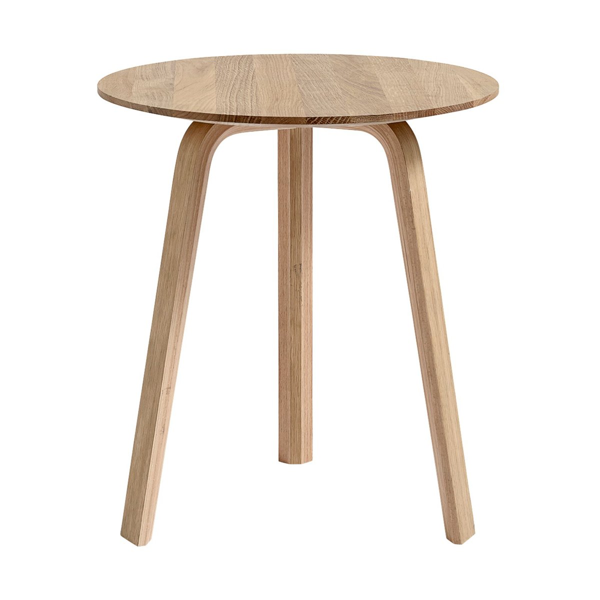 HAY Bella coffee table Lacquered oak, o45x49 cm | Scandinavian Design | Coffee tables | Brown