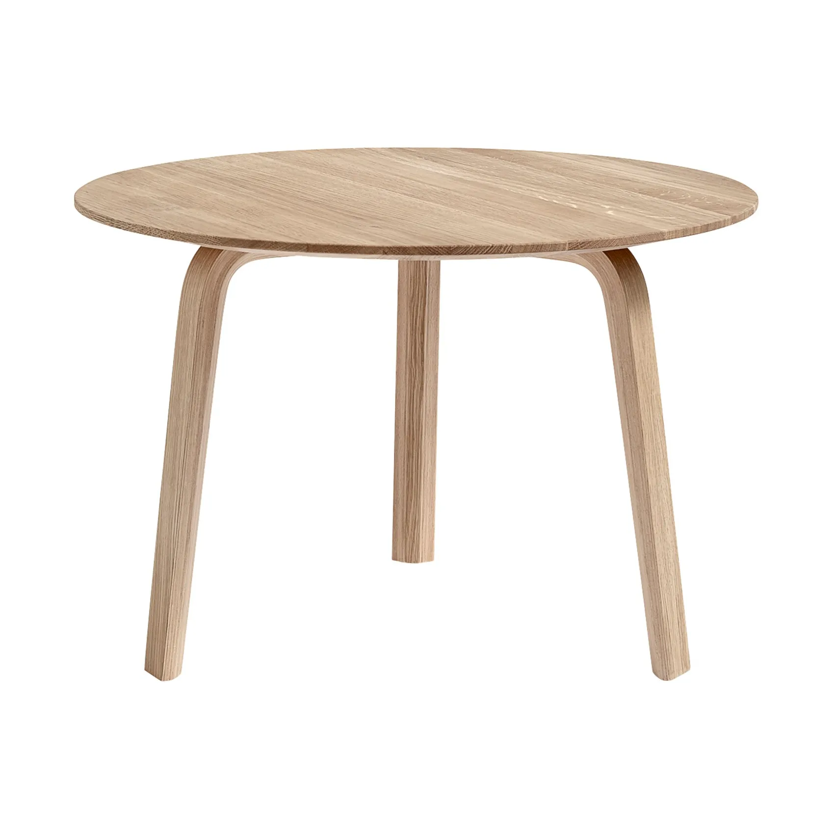Bella coffee table, Lacquered oak, Ø60x39 cm HAY