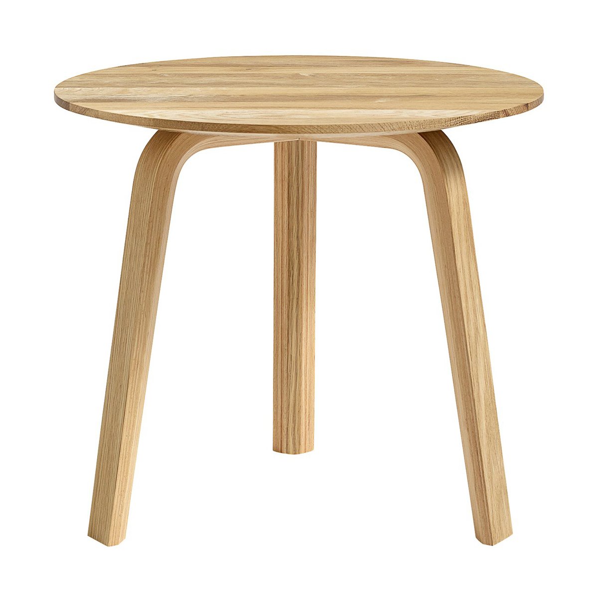 HAY Bella coffee table Oiled oak, o45x39 cm | Scandinavian Design | Coffee tables | Brown