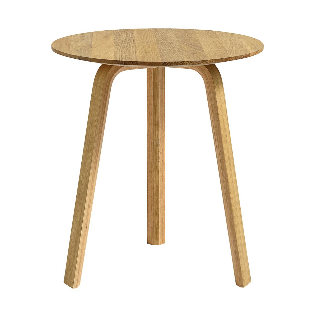 HAY Bella coffee table Oiled oak, Ø45x49 cm | Scandinavian Design | Coffee tables | Brown