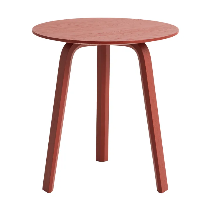 Bella coffee table - Tile red, Ø45x49 cm - HAY