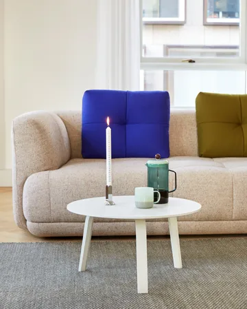 Bella coffee table - White oak, Ø60x32 cm - HAY