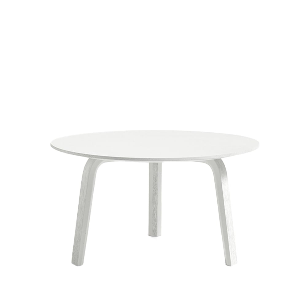 HAY Bella coffee table White oak, o60x32 cm | Scandinavian Design | Coffee tables | White