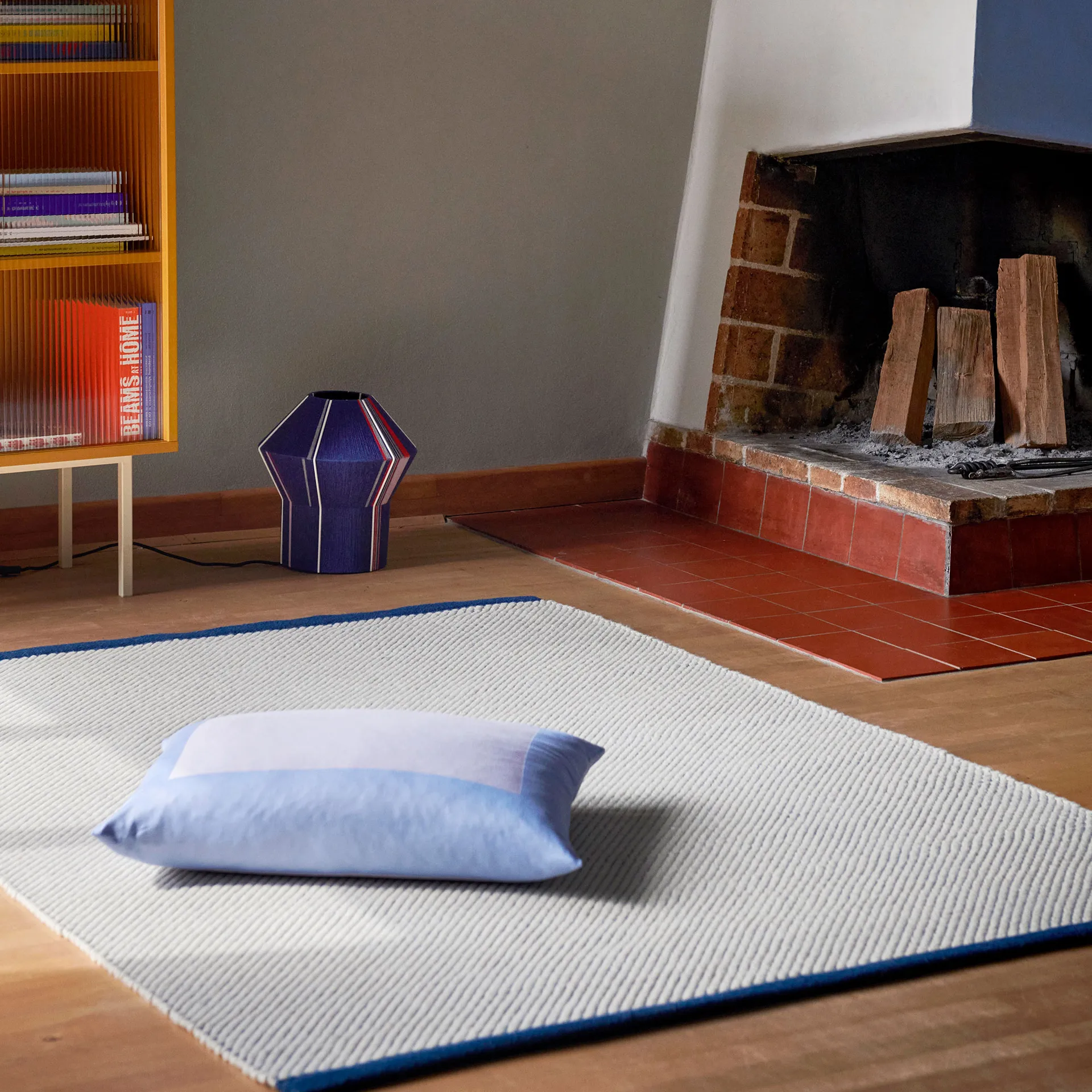 Bias rug 140x200 cm, Ocean tint HAY