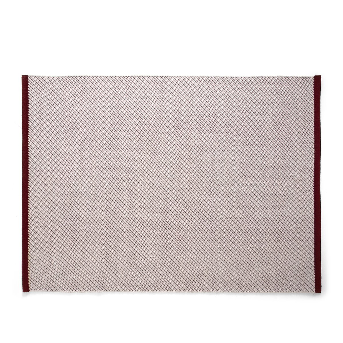 HAY Bias rug 170x240 cm Cherry tint | Scandinavian Design | Wool rugs | Red