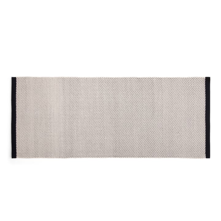 Bias rug 80x200 cm - Black tint - HAY