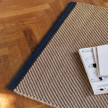 Bias rug 80x200 cm - Cappuccino - HAY