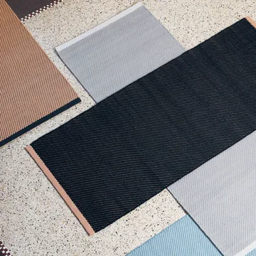 Bias rug 80x200 cm - Cappuccino - HAY