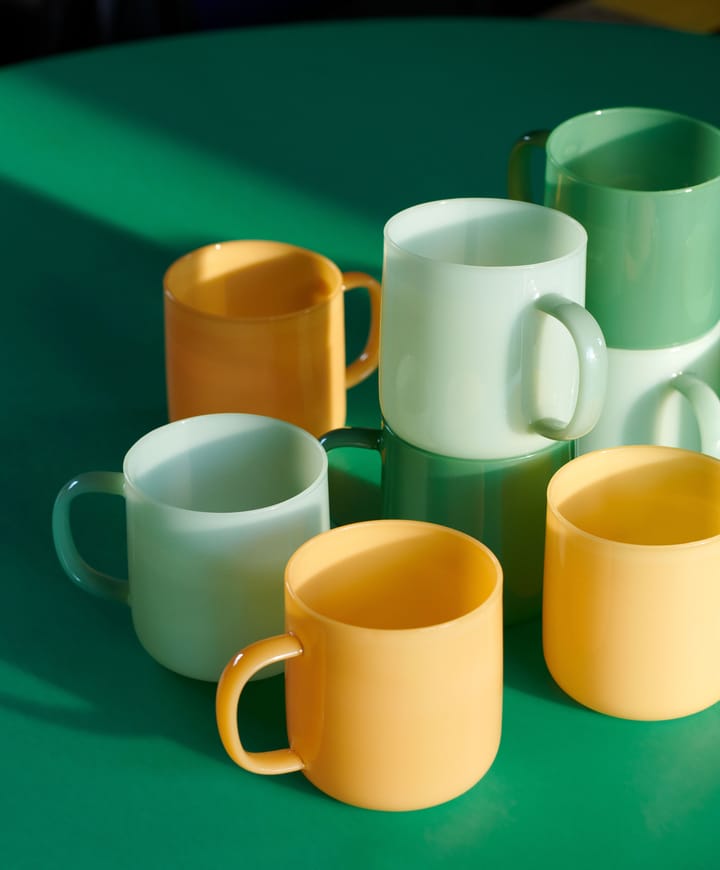 Borosilicate mug 30 cl 2-pack, Jade light green HAY