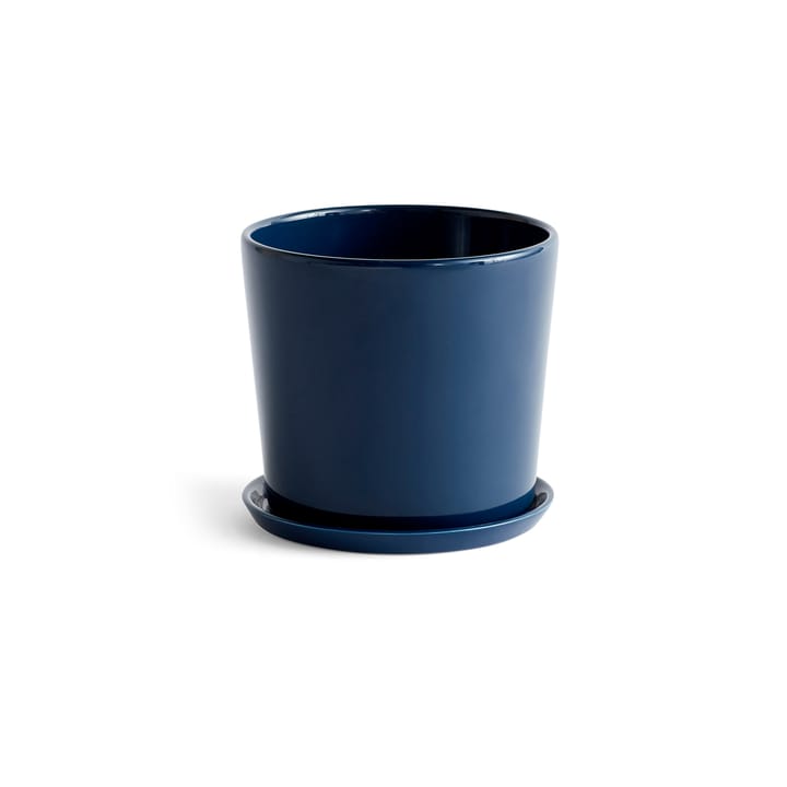 Botanical Family flower pot L Ø18 cm - Dark blue - HAY