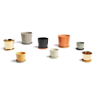 Botanical Family saucer to flower pot M - off white - HAY