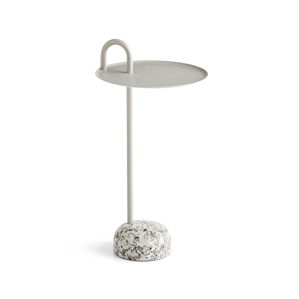 HAY Bowler side table Beige-granite | Scandinavian Design | Side tables | Beige