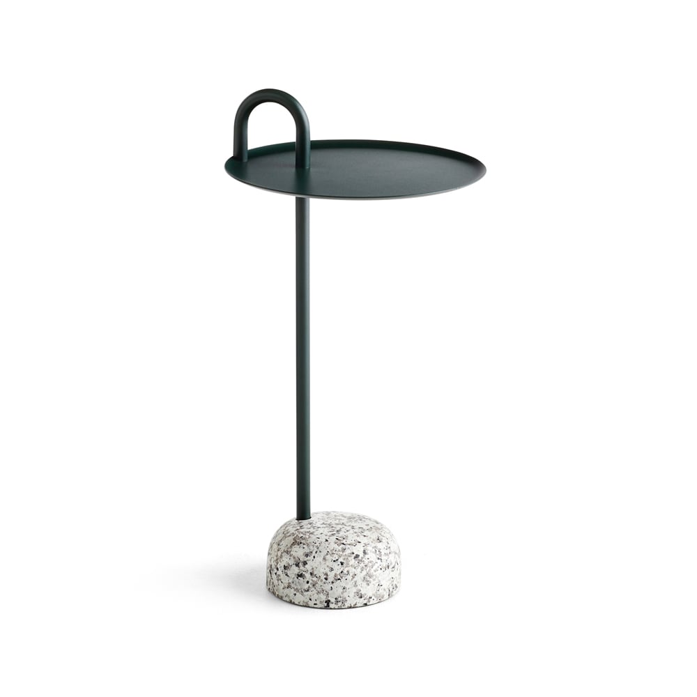 HAY Bowler side table Fir green-granite | Scandinavian Design | Side tables | Green