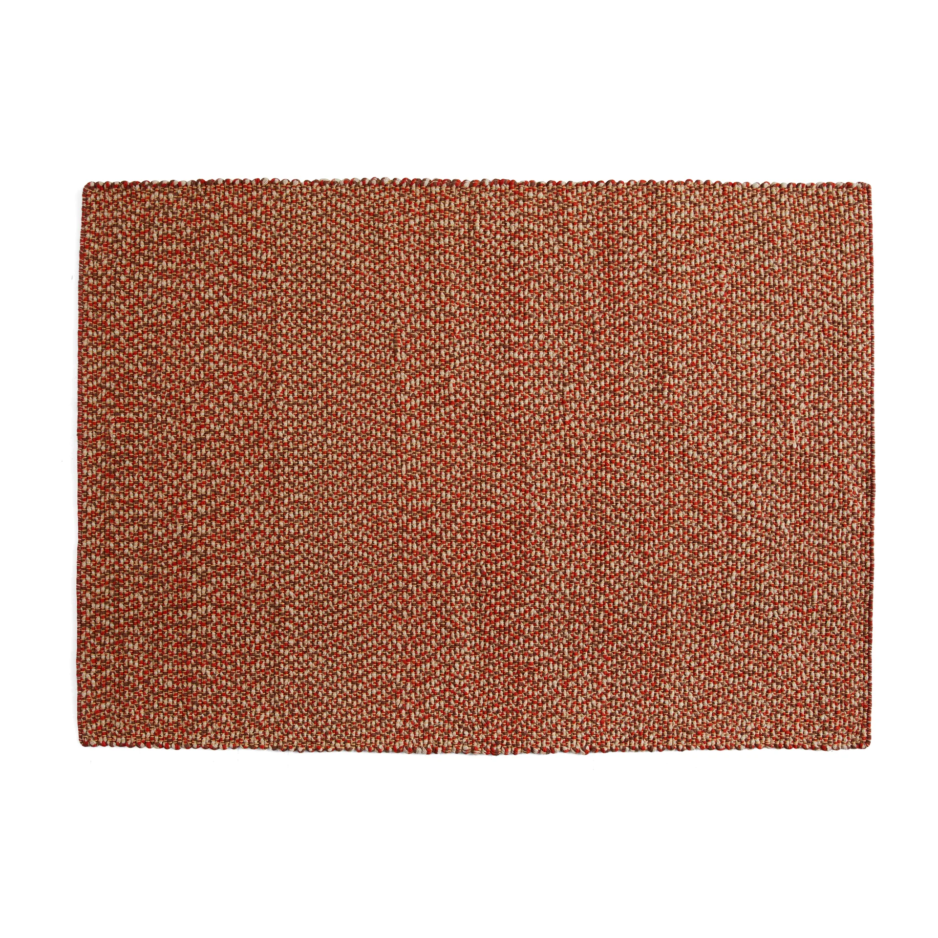 Braided rug 170x240 cm, Red HAY