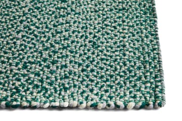 Braided rug 200x300 cm - Green - HAY
