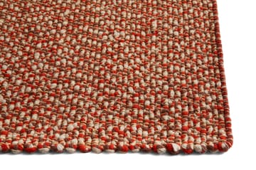Braided rug 200x300 cm - Red - HAY