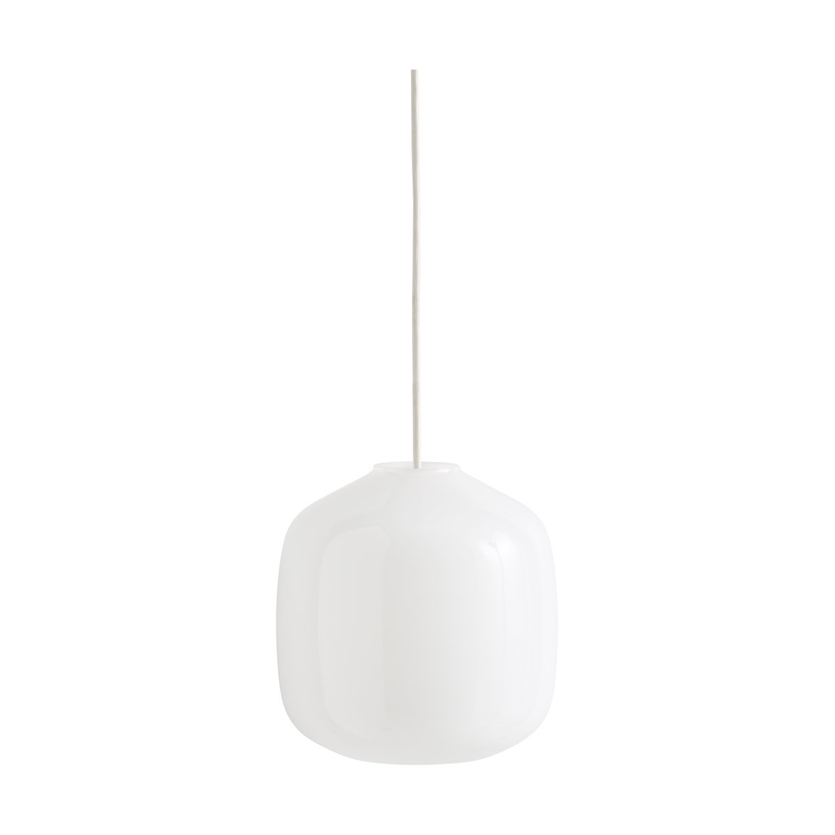 HAY Buoy pendant lamp o20 cm Opal glass-clay white | Scandinavian Design | Pendant lamps | White