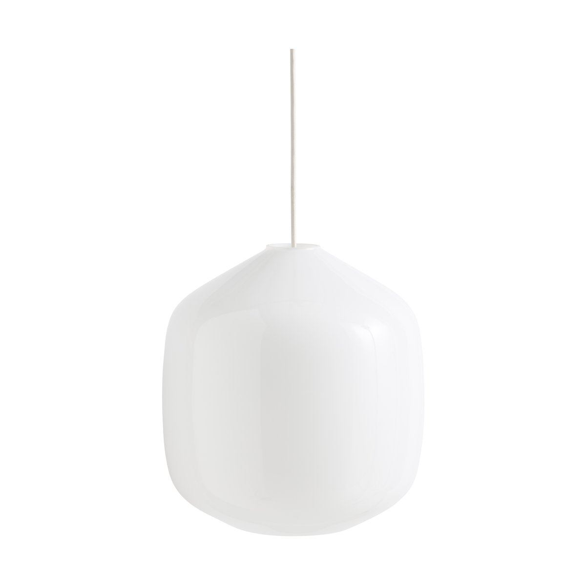 HAY Buoy pendant lamp o30 cm Opal glass-clay white | Scandinavian Design | Pendant lamps | White