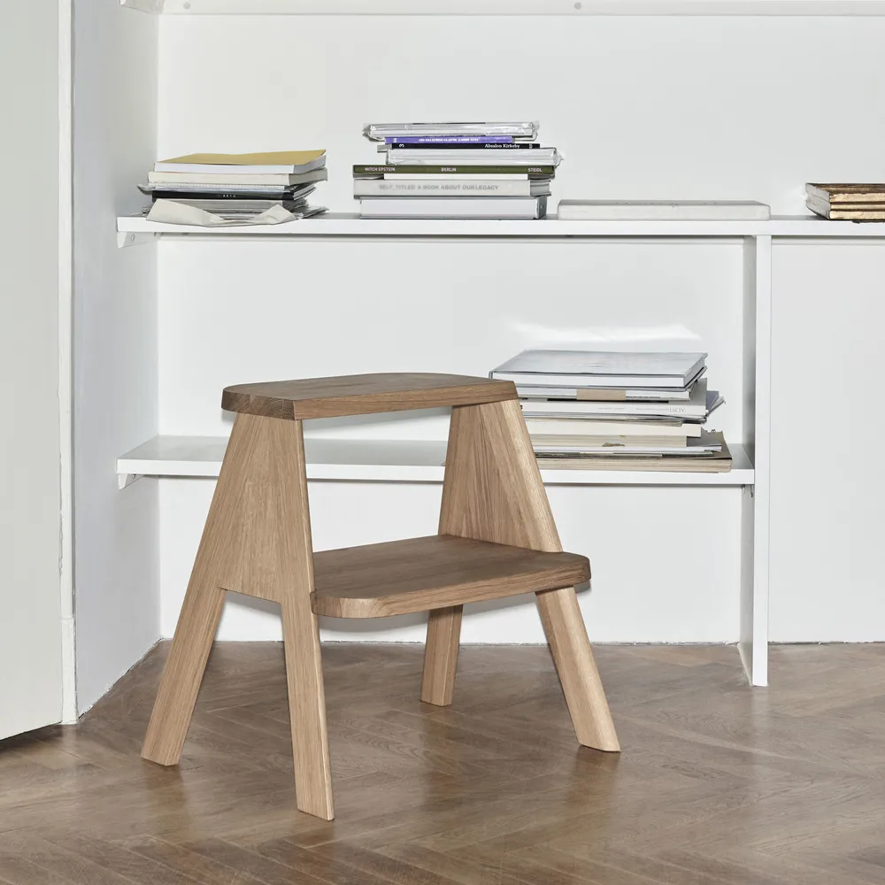 Butler step stool, Oiled oak HAY