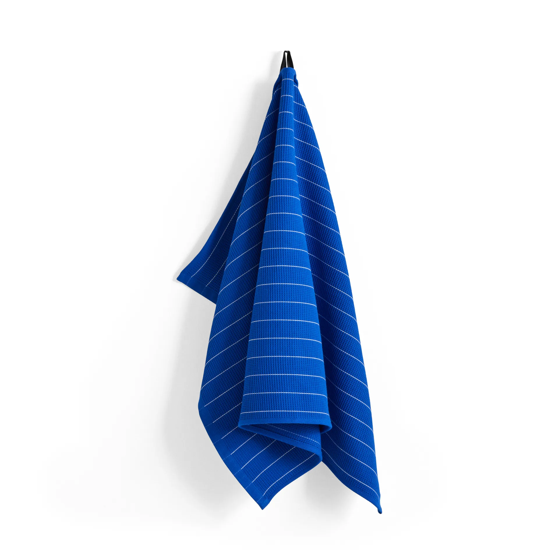 HAY Canteen kitchen towel 52x80 cm in blue pinstripe