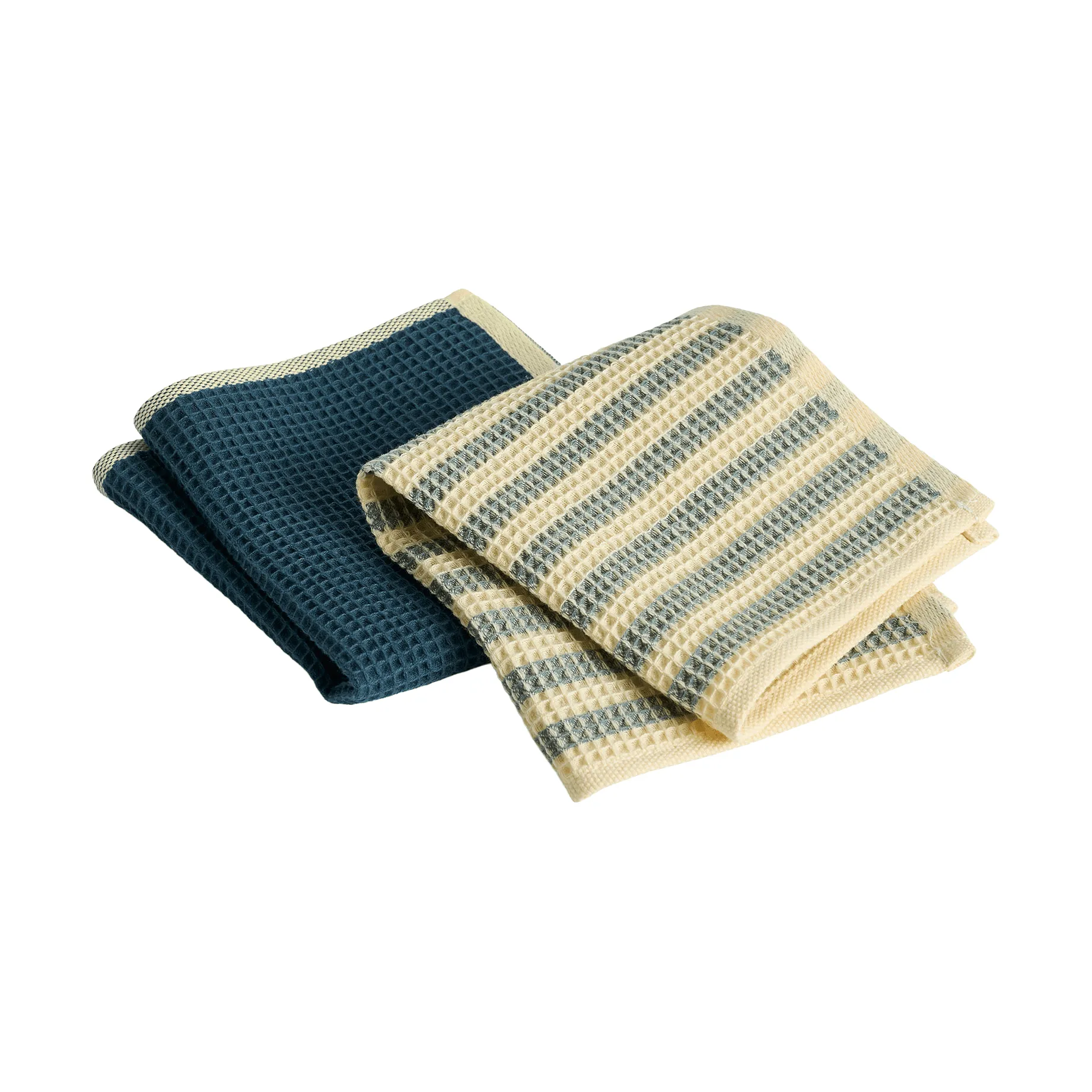 Canteen dishcloths 31x31 cm 2-pack, Yellow-green mix HAY