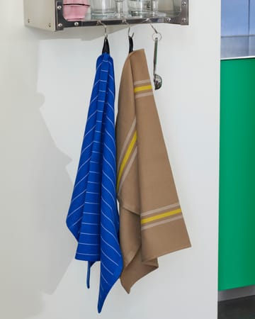 Canteen kitchen towel 52x80 cm - Blue/fuchsia - HAY
