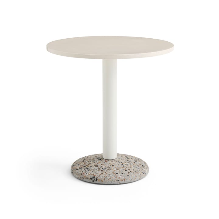 Ceramic Table Ø70 cm - Warm White - HAY