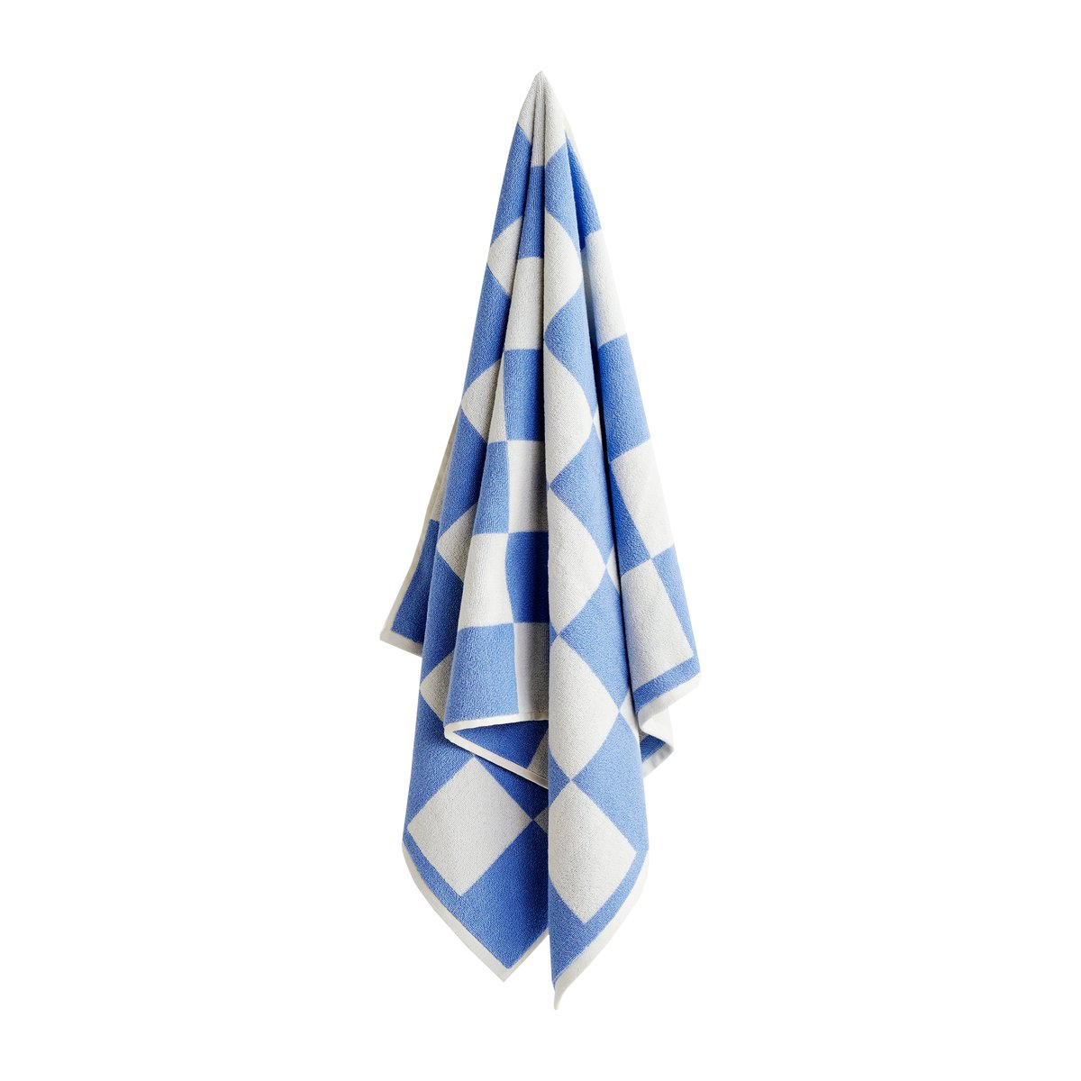 HAY Check bath towel 70x136 cm Sky blue | Scandinavian Design | Bath towels | Blue