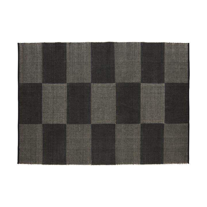 Check rug L - Black 170x240 cm - HAY
